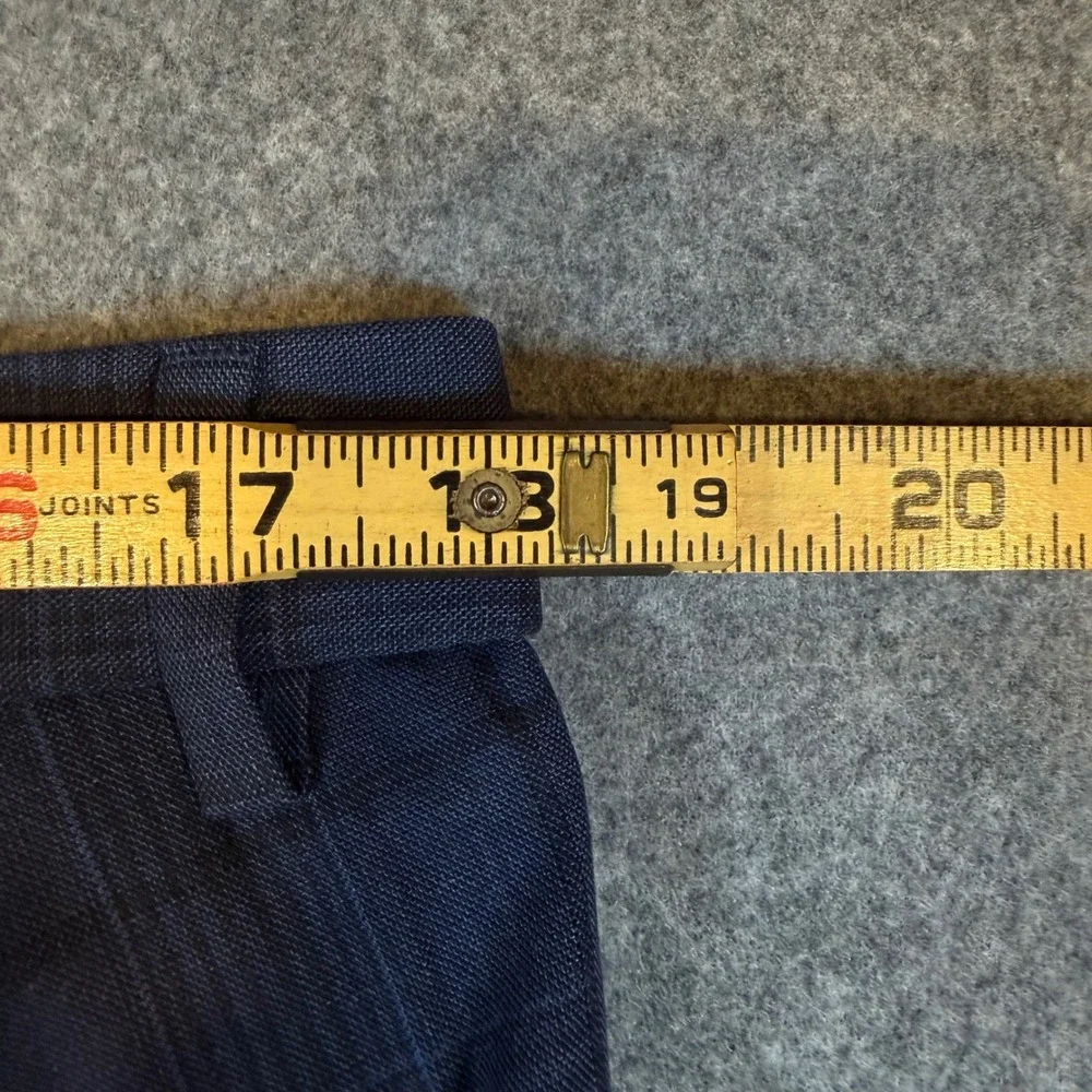 Tommy Hilfiger TH Flex Tate-TH Blue Plaid Dress Pants Men 36W x 34L TTEAPH6A0382